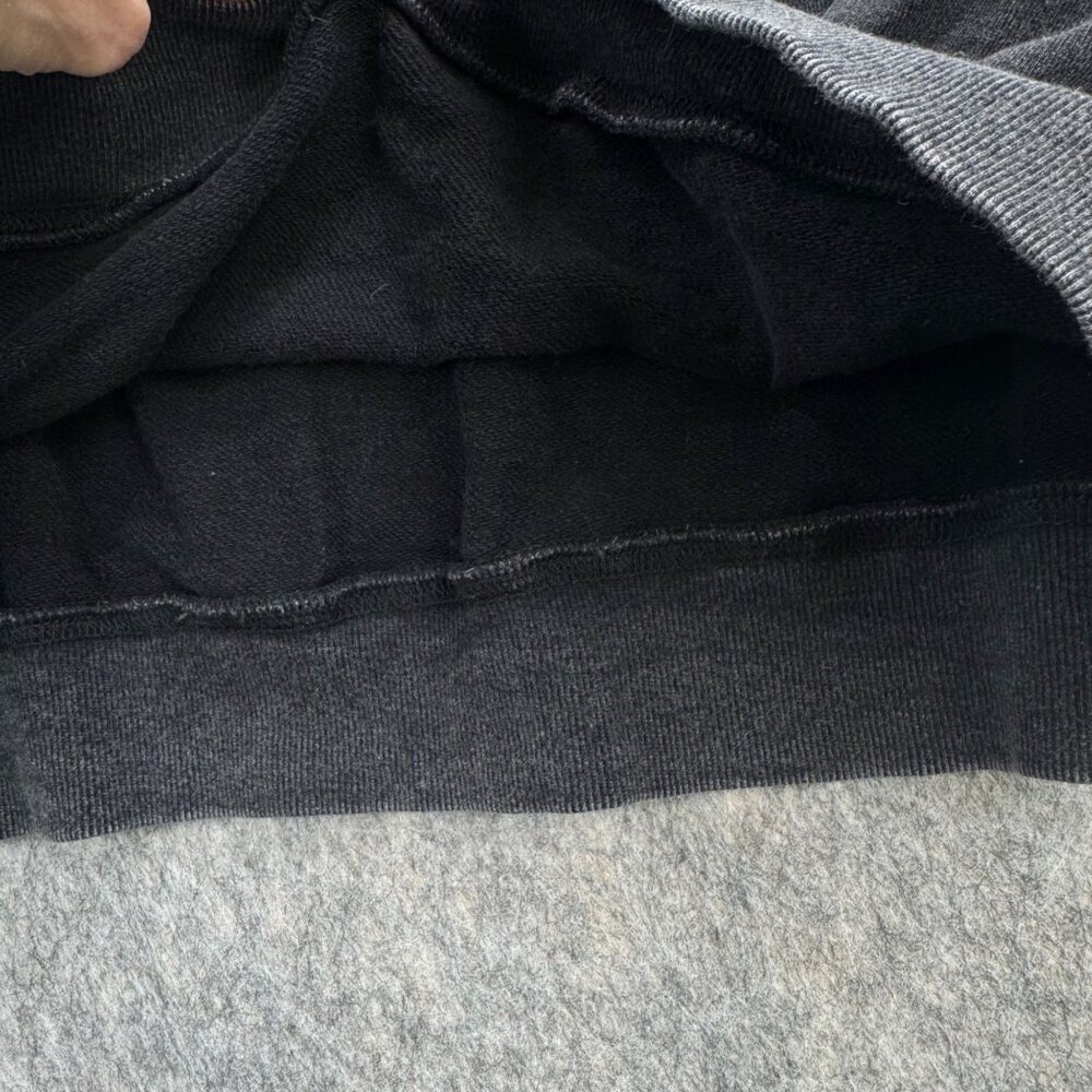 Anine Bing Hoodie Sz L Charcoal Gray Pullover - Picture 10 of 10